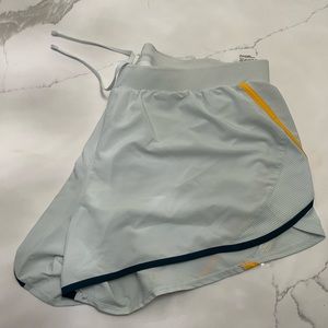 Under armor blue running shorts